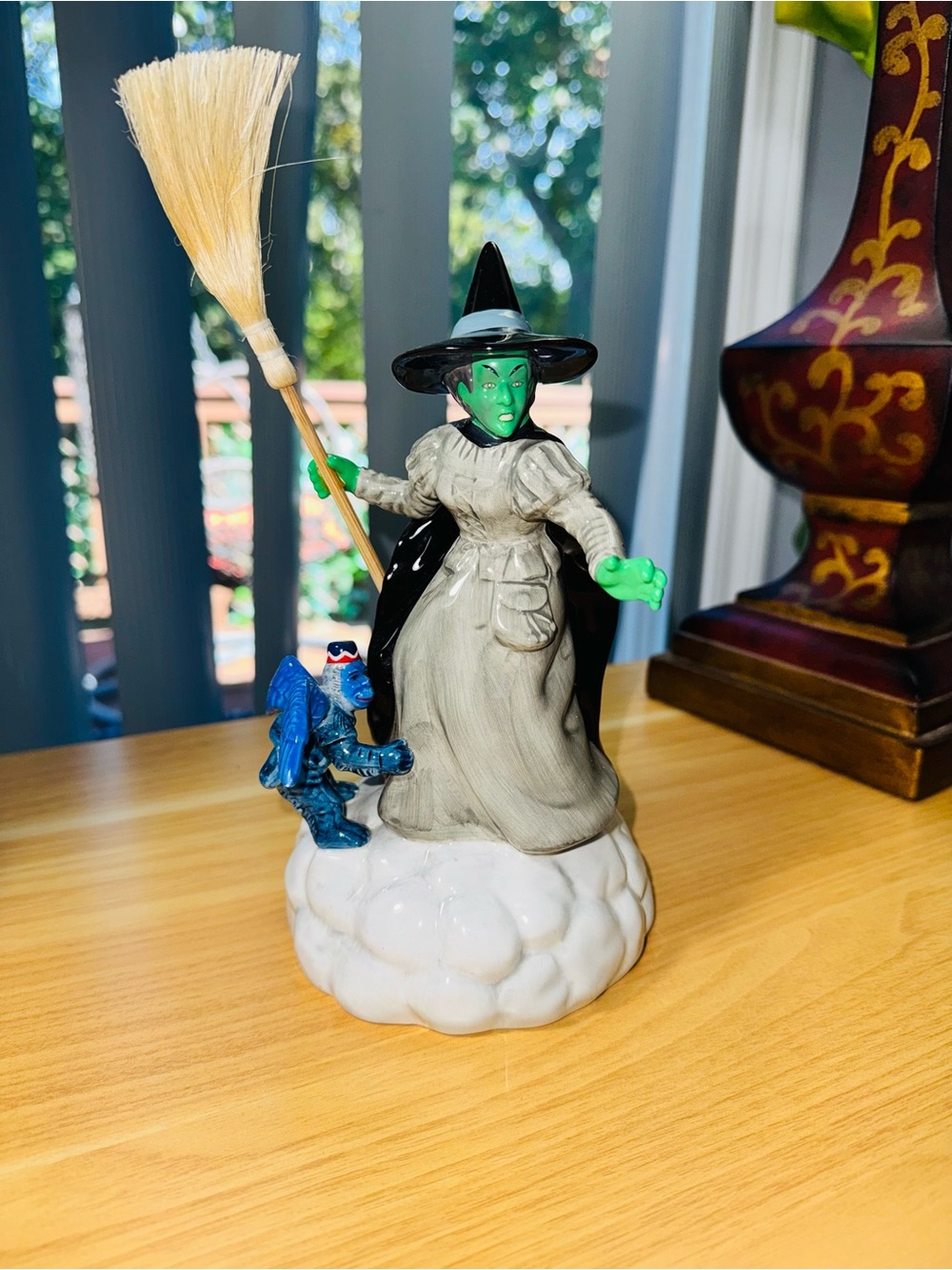 Vtg The Wizard of Oz wicked witch of the west 1999 Music Box